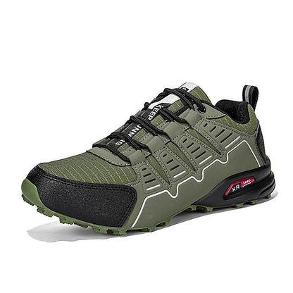 Men Waterproof Hiking Shoes Non-Slip Hunting Boots Outdoor Tactical Training Sports Shoes Men Walking Hiking Travel Shoes