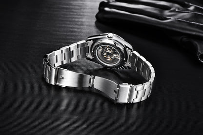 BENYAR 2025 Nuevo reloj mecánico automático para hombre, estilo business deportivo de lujo, relojes para hombre, resistente al agua 50M, Relogios Masculino