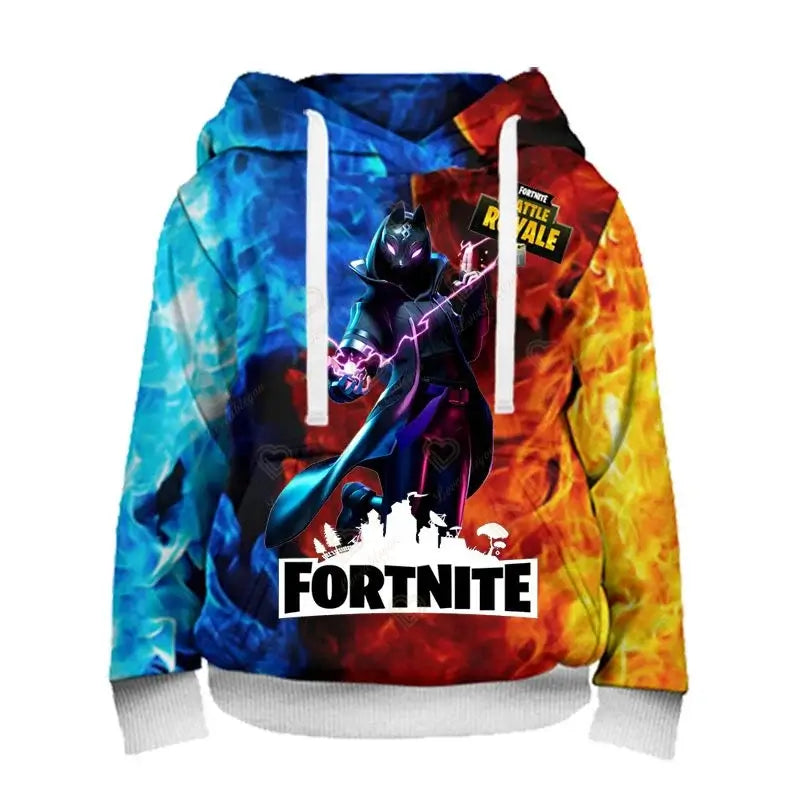 Fortnite Men Hoodie Fashion 3D Print Sweatshirt Battle Game Hoodies Boys Girls Hip Hop Hombre Casual Outerwear