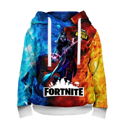 Fortnite Men Hoodie Fashion 3D Print Sweatshirt Battle Game Hoodies Boys Girls Hip Hop Hombre Casual Outerwear