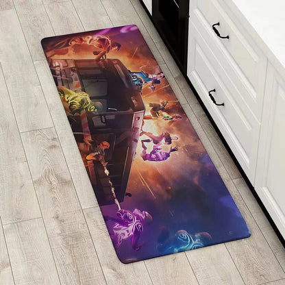 Tapete de Entrada Fortnite para Porta Principal, Antiderrapante, Tapete de Cozinha, Sala de Estar, Varanda e Casa de Banho, Tapete de Chão / Carpete