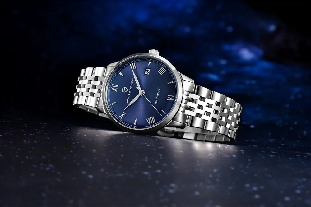 PAGANI DESIGN 40MM Pilot Men Mechanical Watch Luxury Sapphire Glass Automatic Watch 100M Waterproof NH35 Wristwatch For Men