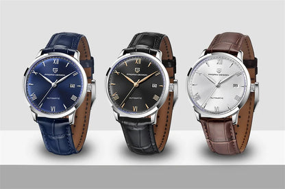 PAGANI DESIGN 40MM Pilot Men Mechanical Watch Luxury Sapphire Glass Automatic Watch 100M Waterproof NH35 Wristwatch For Men