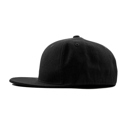 Șapcă complet închisă, ajustată, New York, mărime Plus Large, stil Trucker, pentru bărbați, cu cozoroc plat, hip-hop, culoare solidă, tip baseball, cu închidere snapback, fără imprimeu, cozoroc plat, Era