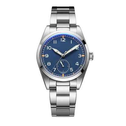 Reloj de cuarzo ADDIESDIVE de 36mm para hombre VH60, luminoso BGW9, cristal abombado tipo burbuja, cubierta de vidrio, resistente al agua 10Bar, acero inoxidable