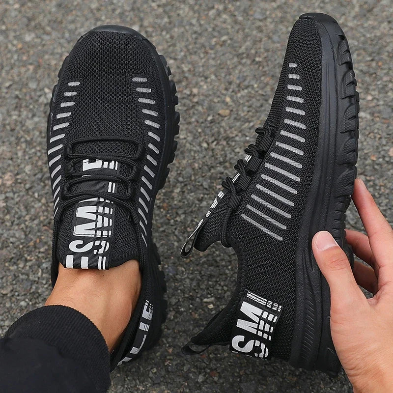 Non-Slip Men's Summer Sneakers Comfortable Breathable Couple Running Shoes Women Tennis Sports Shoe White Walking Man Sneakers
