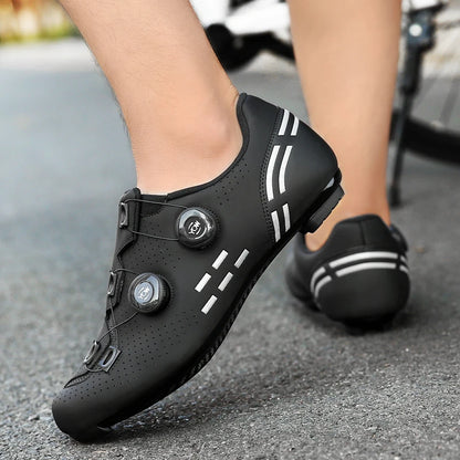 Sapatos de Ciclismo de Alta Qualidade para Homem SPD Autoencaixe Estrada Bicicleta Desporto Sapatos de Ciclismo MTB de Montanha Antiderrapantes para Mulher 36-47