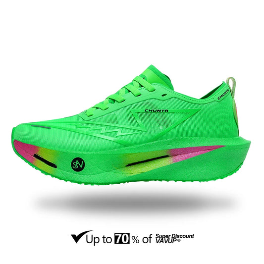 Men Running Shoes Carbon Board Marathon Speciality Sports Breathable Lightweight Women's Comfortable Athletic Chunta Sneakers