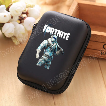 Nova Bolsa de Arrumação Fortnite Multifuncional para Cabos de Dados, Carregadores e Auriculares, Bolsa Protetora de Viagem, Presente de Aniversário para Crianças