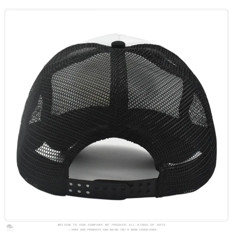SpongeBobs Baseball Cap Kids Adult Summer Outdoor Sports Sun Hat Child Cute Letter A-Z Sunbonnet Breathable Mesh Headgear Gift