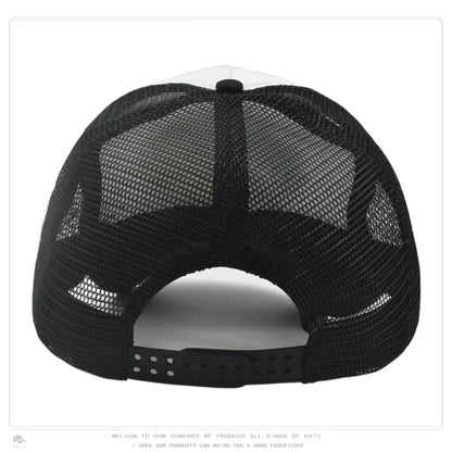 SpongeBobs Baseball Cap Kids Adult Summer Outdoor Sports Sun Hat Child Cute Letter A-Z Sunbonnet Breathable Mesh Headgear Gift
