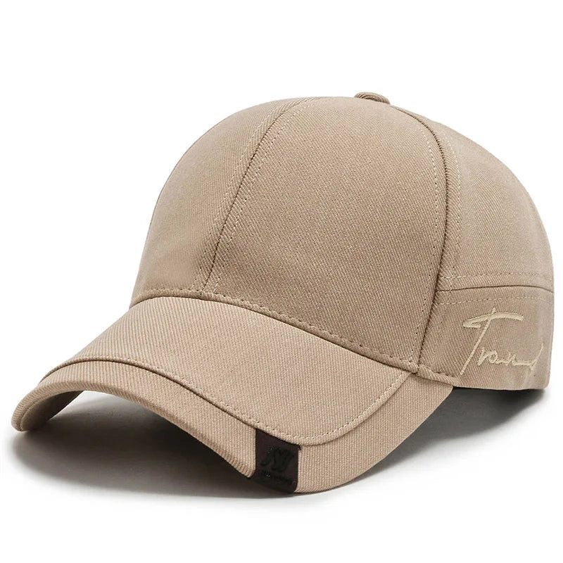 Schnelltrocknende Sonnenkappe für Damen, Outdoor-Freizeit-Sportmütze für Herren, Baseballkappe in Übergröße (60–65 cm), verstellbare Sonnenblende, Schirmmütze