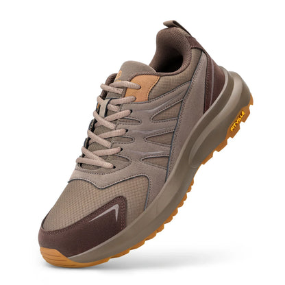 FitVille Extra Wide Sneakers For Men Hiking Walking Shoes Wide Toe Box Lightweight Running Shoes For Flat Feet With Arch Support