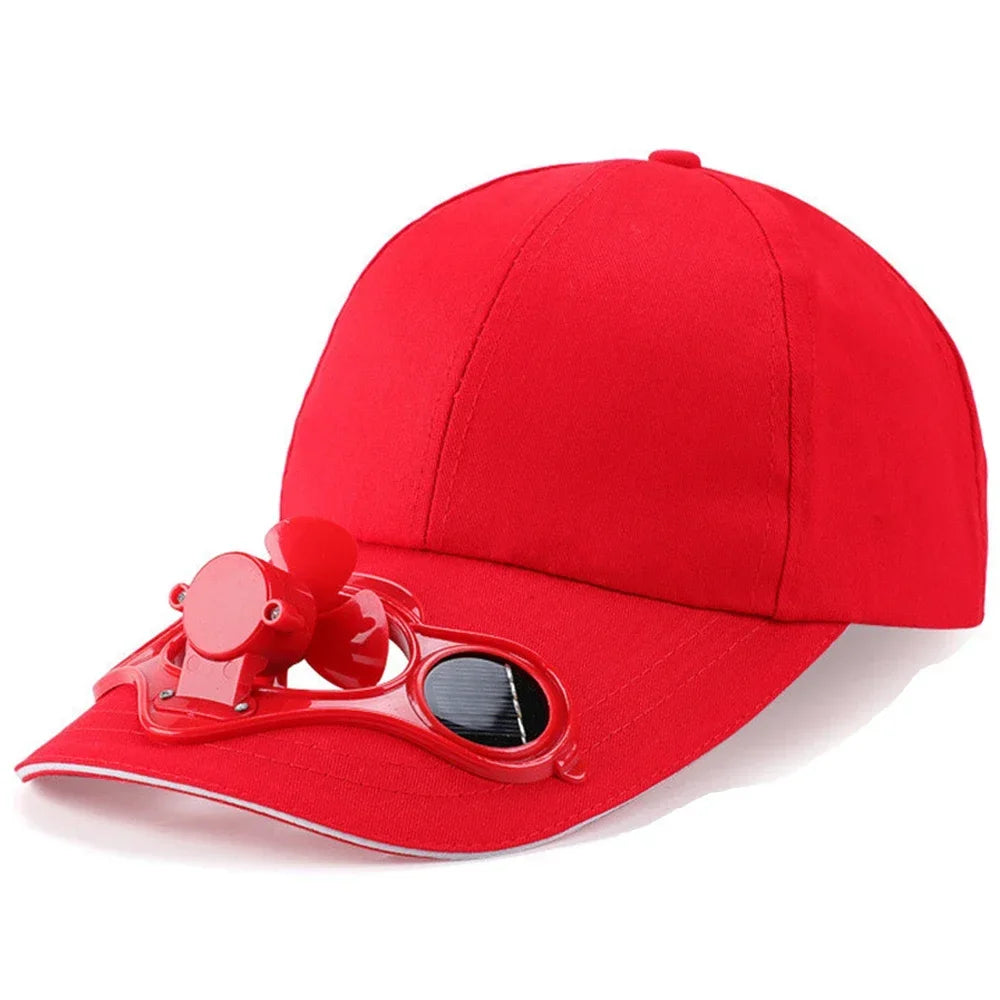 Kappe mit Ventilator – Sommer-USB-Lade-Kühlventilator – Baseballkappe – Outdoor – Golf – Sonnenschutz – 2 Geschwindigkeitsstufen – verstellbare Schirmkappe – Wanderkappe mit Ventilator
