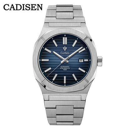 CADISEN Watch for Men Luxury Automatic Men Miyota 8215 Movement Sapphire Crystal 42mm Dial 100m Waterproof Wristwatches C8200
