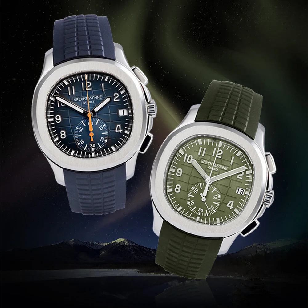 Dropshipping 2026 Best Selling Products Wristwatches For Men Specht&Sohne Male Quartz Sports Watches Rubber Strap Waterproof