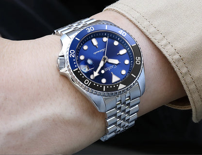 CADISEN New Luminous Men Mechanical Wristwatches Ceramic Bezel Sapphire Glass Automatic Watch Men Relogio Masculino