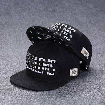 Unisex Alphabet Baseball Cap Summer Tide Brand Embroidered BackButton Cap Outdoor Hip Hop Hat Men's Women's Adjustable Casual Hat