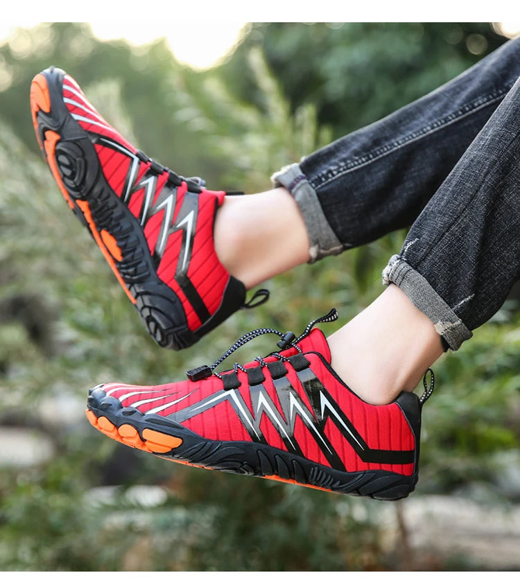 Men's Cross-Trainer | Barefoot & Minimalist Shoe | Zero Drop Sole | Wide Toe Box Aqua Shoes Five-Finger Swimming Shoes