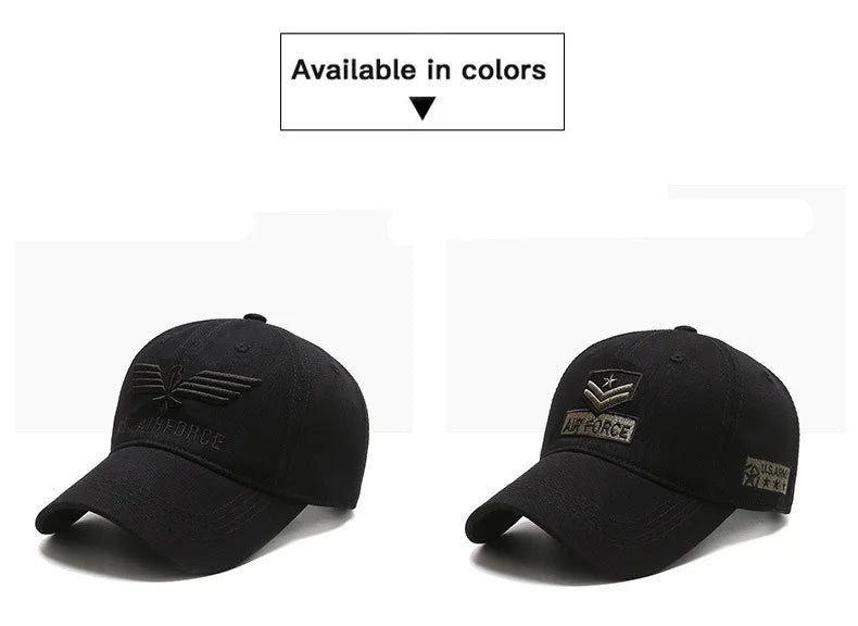 Four Seasons Hats Men's Trendy Hats Korean Casual Hats Spring and Autumn Outdoor Sunhats Camouflage Sunscreen Men's Baseball Caps