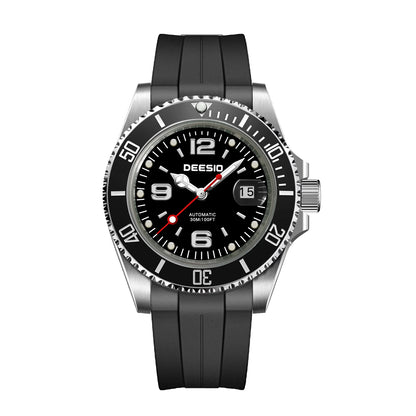 DEESIO Men's Automatic Mechanical Watch Stainless Steel Luminous Date Sports Casual Luxury Watch Gift for Men Sapphire Crystal