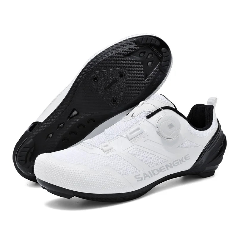 Unisex New Cycling Shoes Professional Lightweight Luxury Original Road Rubber MTB Racing Bicycle Fashion Bike Street Sports