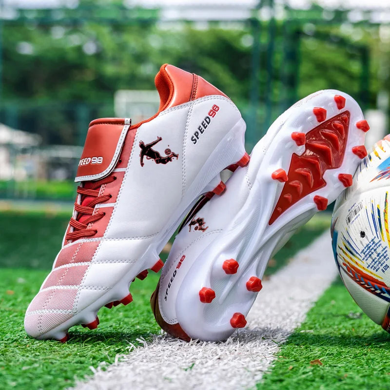 New Men's Professional Football Boots Unisex Hot Sale Cleats Soccer Shoes Futsal Women Ultralight High-quality TF/FG Sneakers