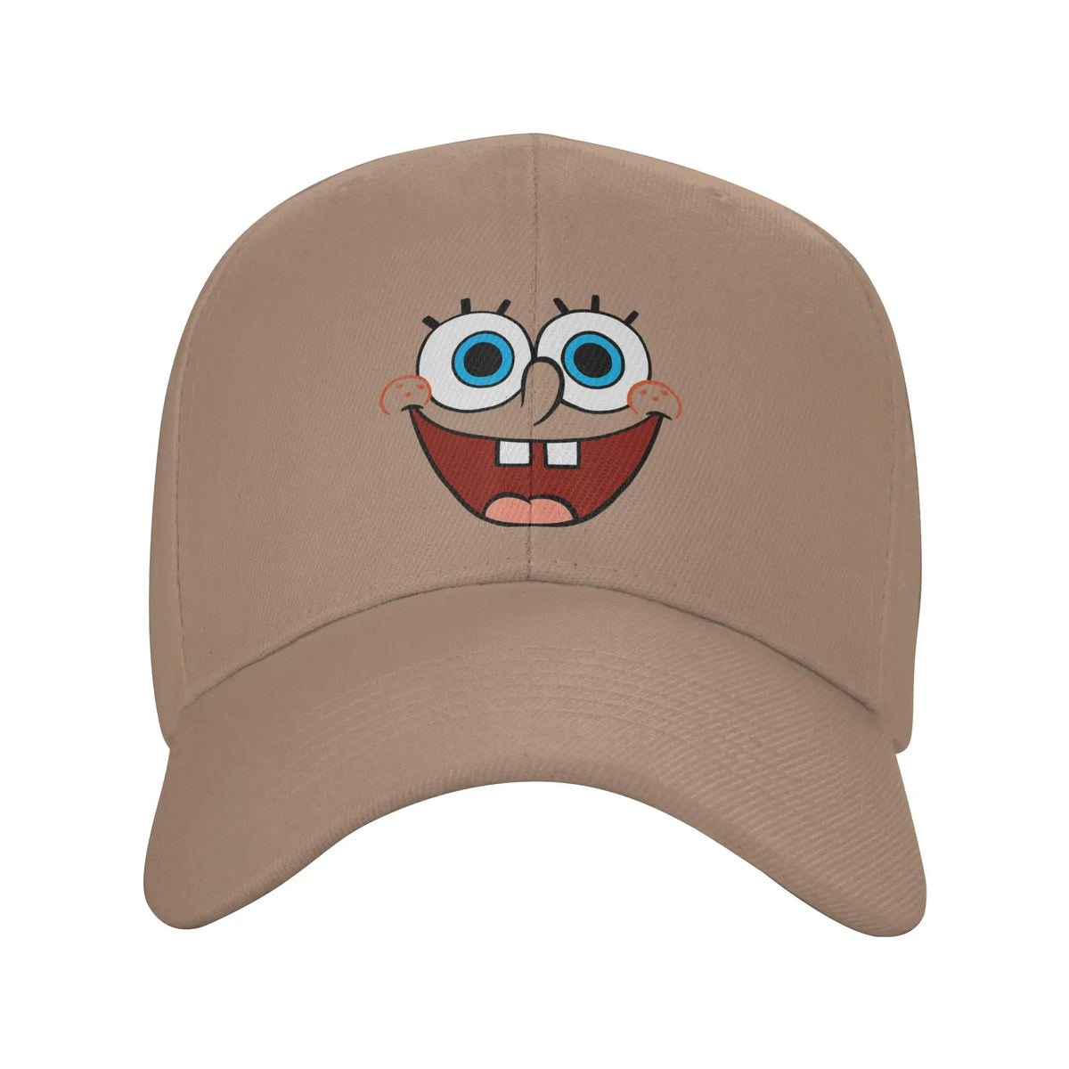 Καπέλο μπέιζμπολ Spongebobs με μεγάλο χαμογελαστό πρόσωπο, ανοιξιάτικο, στυλ y2k, ρετρό καπέλο τύπου «trucker» για ζευγάρια, γυναίκες, τένις, σκέιτ, καπέλα μπέιζμπολ