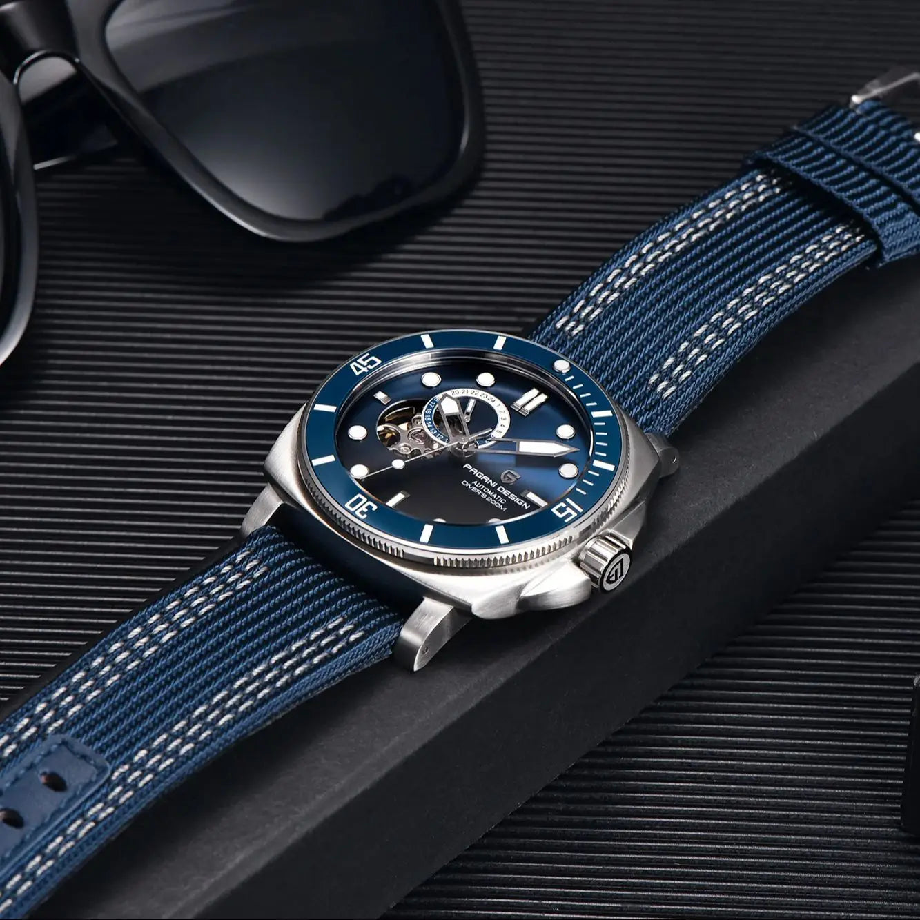 PAGANI DESIGN 2025 New Tourbillon Skeleton Luxury Automatic Watch For Men Japan NH39A Stainless steel Mechanical WristWatch Men
