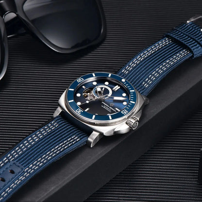 PAGANI DESIGN 2025 New Tourbillon Skeleton Luxury Automatic Watch For Men Japan NH39A Stainless steel Mechanical WristWatch Men