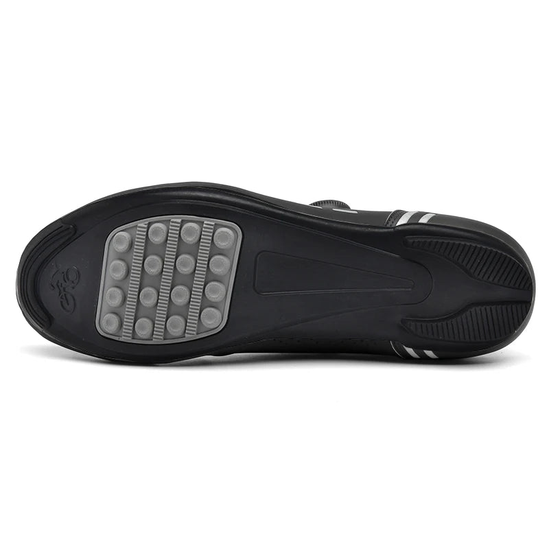 Lock-Free Cycling Shoes, Flat Pedal Shoes for Men, Bike Cleat Sneakers, MTB Bicycle Biking Shoes for Women, Breathable Indoor Boots