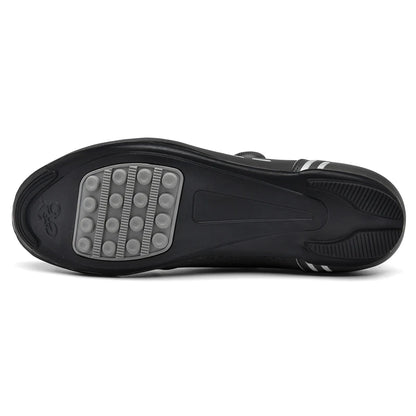 Lock-Free Cycling Shoes, Flat Pedal Shoes for Men, Bike Cleat Sneakers, MTB Bicycle Biking Shoes for Women, Breathable Indoor Boots