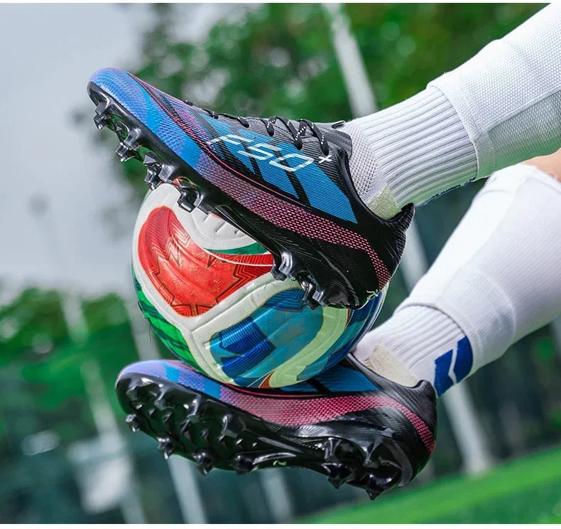 Nouvelles chaussures de football pour hommes, chaussures de sport antidérapantes pour terrain en gazon, baskets professionnelles, chaussures d'entraînement pour activités sportives en extérieur, chaussures de match, modè