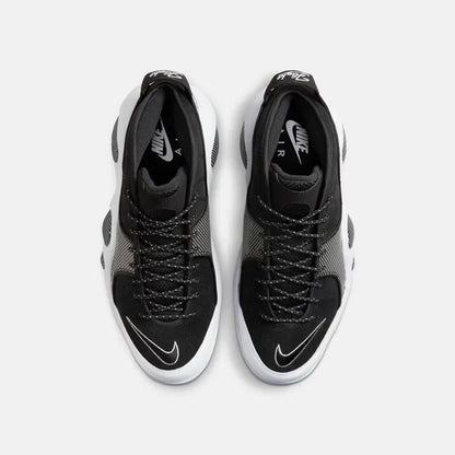 Nike Casual Men's Shoes Air Zoom Flight 95 Basketball Shoes Black & White Big Eyes DM0523-001
