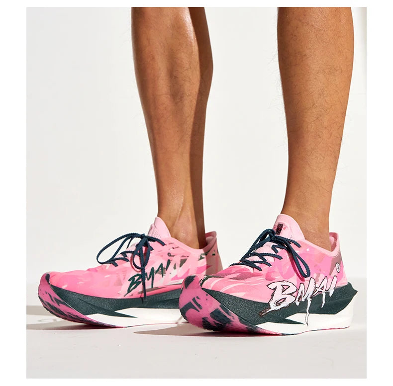 BMAI Breathable 20km Marathon Sneakers for Men Cushion Carbon Plate Men's Sports Shoes Casual Luxury Trainers Men Running Shoes