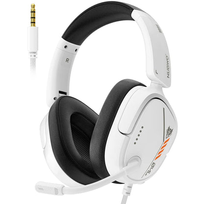 NUBWO HG04L Gaming Headset for PS5/PS4,Xbox Series X|S/Xbox One,Switch Clear Unidirectional Mic 3.5mm Jack Headphone for Gaming