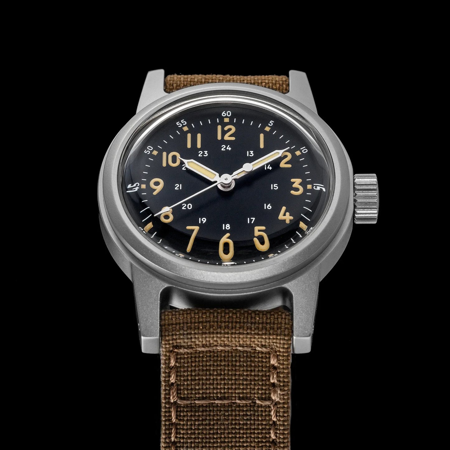 THORN Retro Military Watch 36mm Watch Made of NH35A Movement SHY-043 Sport Watch Unisex Men's and Women's Luxury