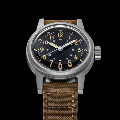 THORN Retro Military Watch 36mm Watch Made of NH35A Movement SHY-043 Sport Watch Unisex Men's and Women's Luxury