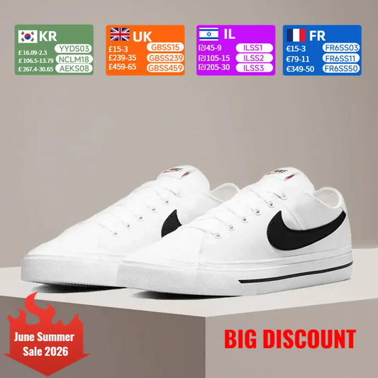 Nike Court Legacy Sneakers Classic Comfort, Cushioning, Slip-Resistant, Durable Casual Everyday Wear CW6539-101