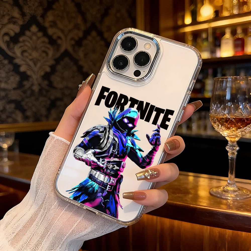Capa de telemóvel Hot Game Shooting Fortnites para Samsung Galaxy A57 A56 A36 A26 A55 A35 A16 A54 A34 A25 A24 A15 A14 A73 A53 A33 4G 5G