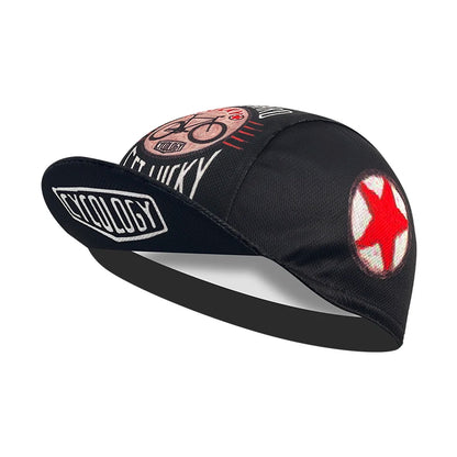 Black Series – Beliebteste Polyester-Radmützen – Sportliche, schnell trocknende Fahrradmützen für Damen und Herren – Schweißabsorbierend und atmungsaktiv
