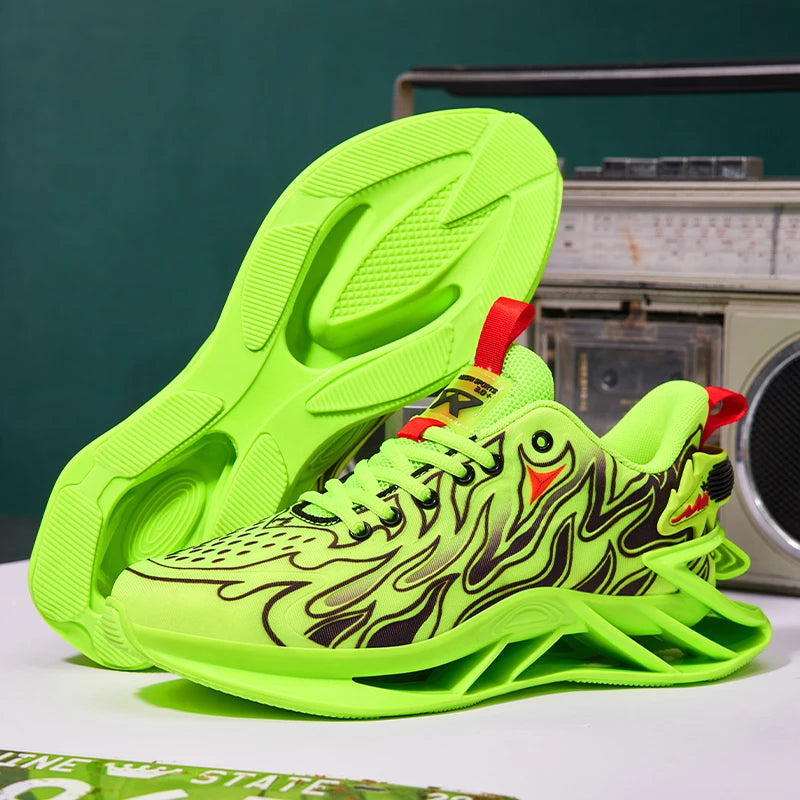 Men's Sneakers Luxury Tennis Casual Trainer Race Breathable Fashion Loafers Running Shoes for Men