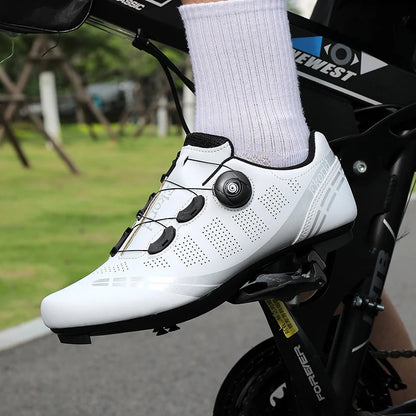 Men's Mountain Bike Shoes MTB, Breathable, Non-Slip, High Hardness, Suitable For Outdoor Road Racing, Mountain Off-Road Riding 37-46