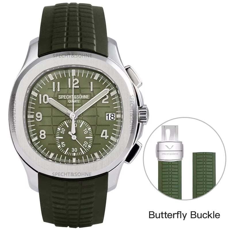 Dropshipping 2026 Best Selling Products Wristwatches For Men Specht&Sohne Male Quartz Sports Watches Rubber Strap Waterproof