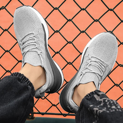 NEW Mijia Sport Shoes 4 Lightweight Ventilated Elastic Knitting Leisure Breathable Non-Slip Running Trainer Sneakers