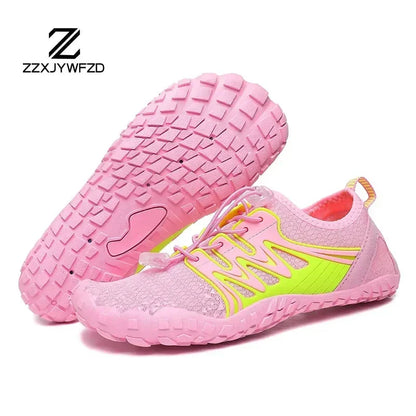 Zapatos acuáticos unisex de secado rápido con drenaje para vadeo, playa, deportes acuáticos, natación, yoga, buceo, surf y uso barefoot