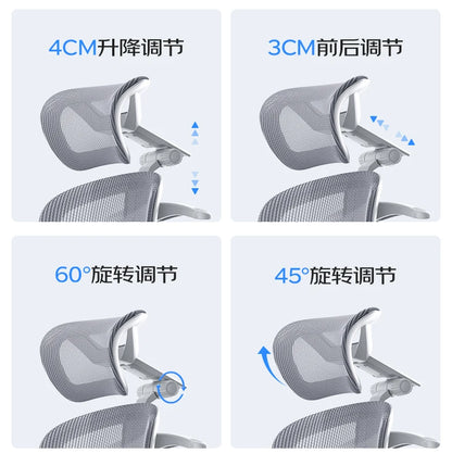 Ergonomic Computer Chair Designer Comfortable Nordic Footrest Modern Trendy Office Chair Relaxing Reading Muebles Furniture