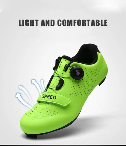 Cycling Sneakers Breathable MTB Shoes Men Women Trail Mountain Bicycle Riding Shoes Sport Road Bike Shoes Spd Pedal Cycle Shoes