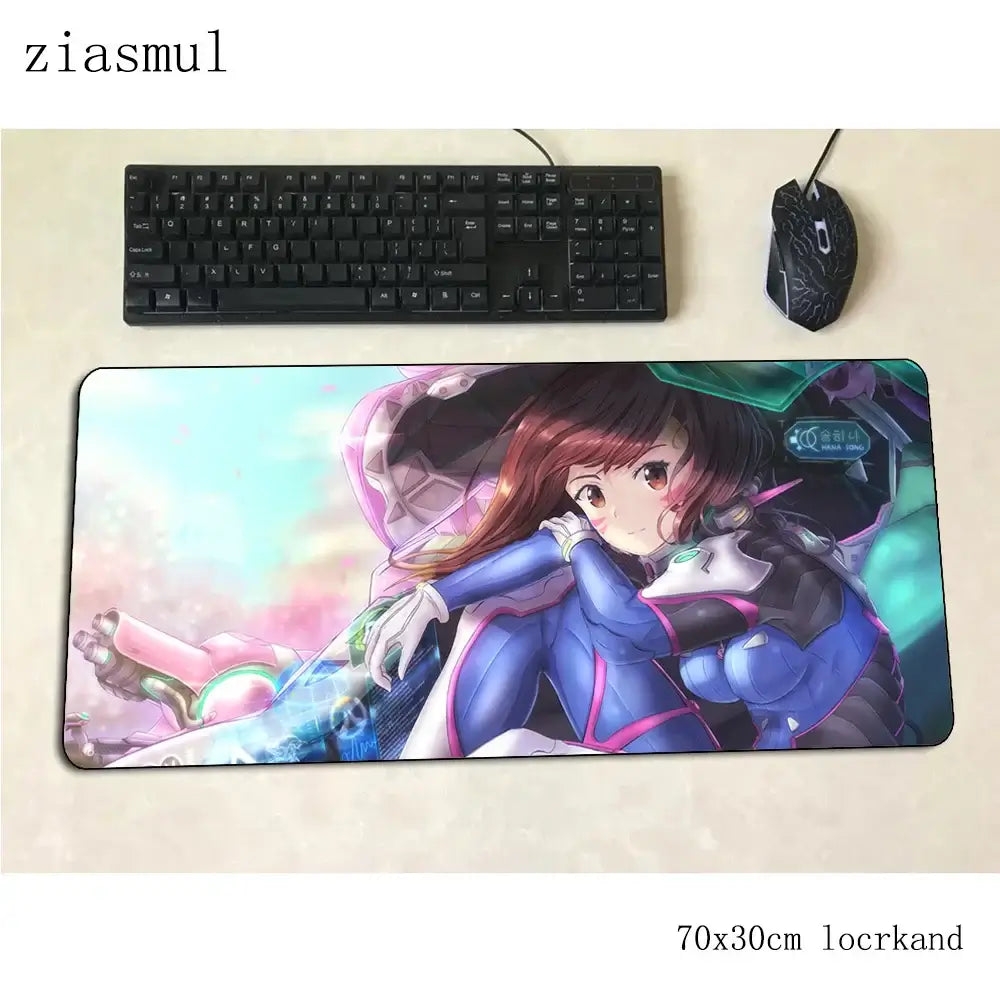 dva mouse pad gamer 70x30cm xl gaming mousepad pc notbook desk mat cute padmouse games Christmas gifts gamer mats gamepad