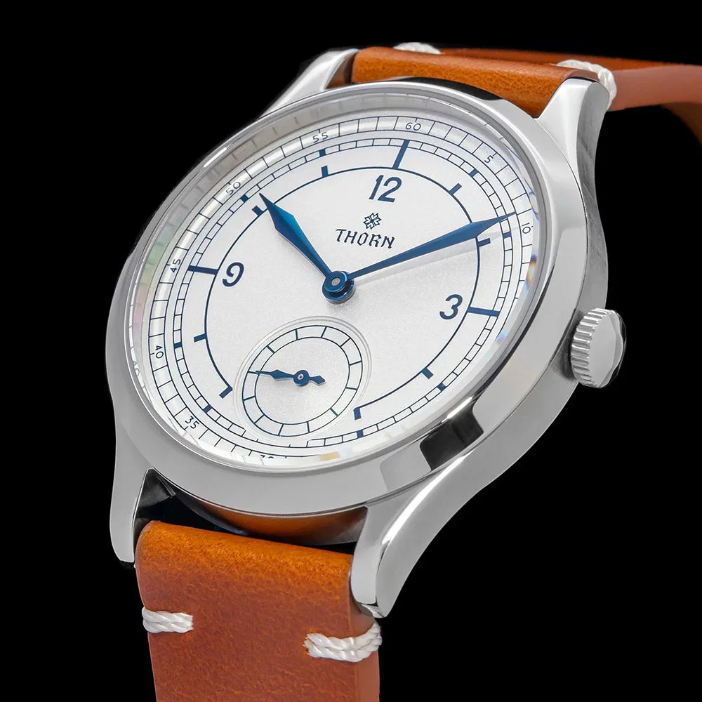 Thorn T001 Quartz Watch Fashion Sapphire Waterproof Grilled Men Watch VD78 Movement 316L Stainless Steel Business Luxury Watch